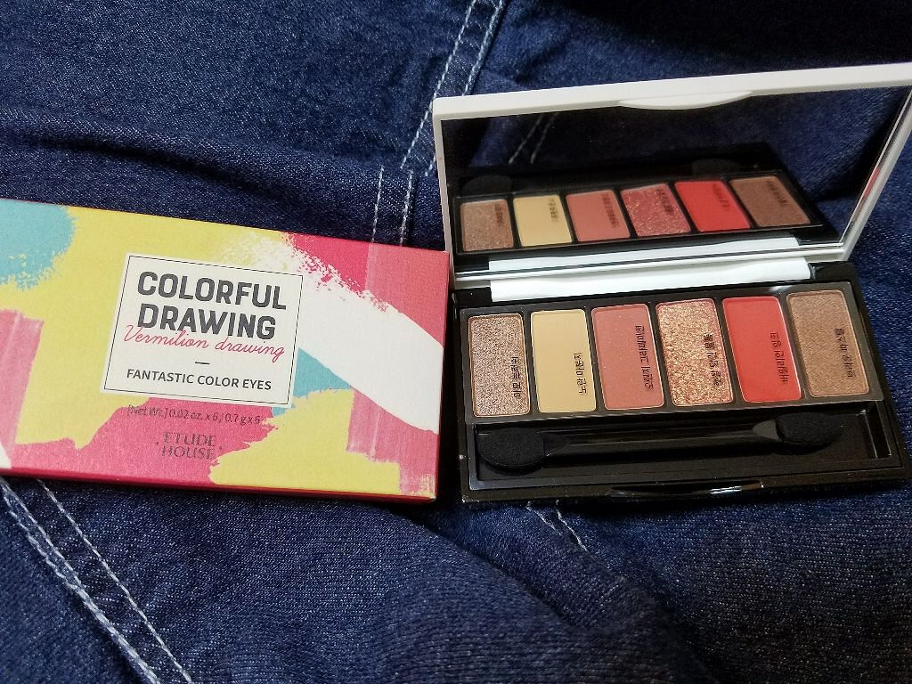 ファンタスティックカラーアイズ/ETUDE/アイシャドウパレットを使ったクチコミ（1枚目）