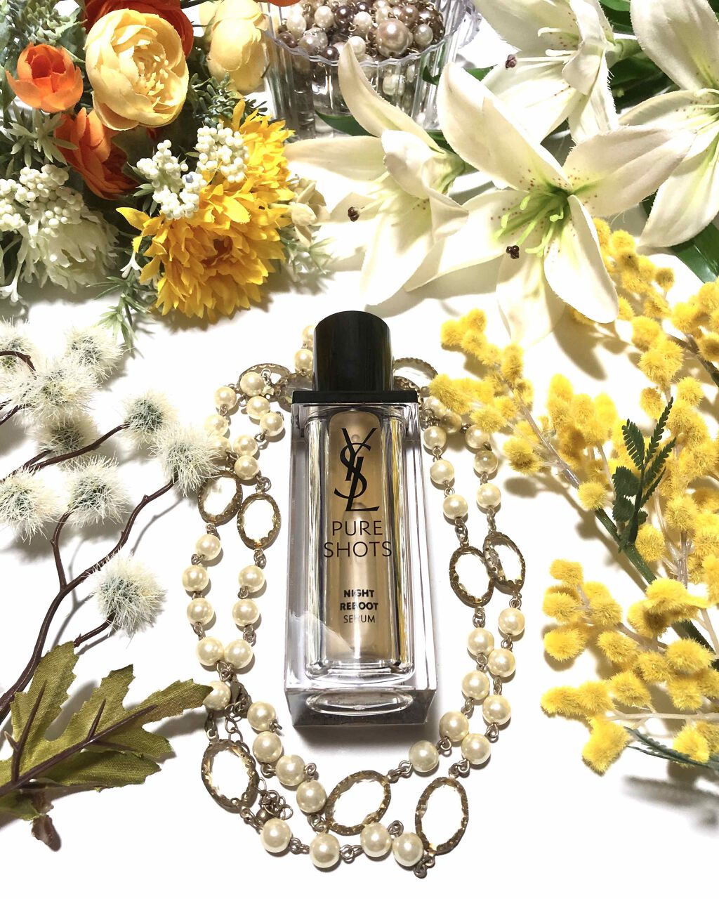 ピュアショット ナイト リチャージセラム/YVES SAINT LAURENT BEAUTE/美容液を使ったクチコミ(1枚目)