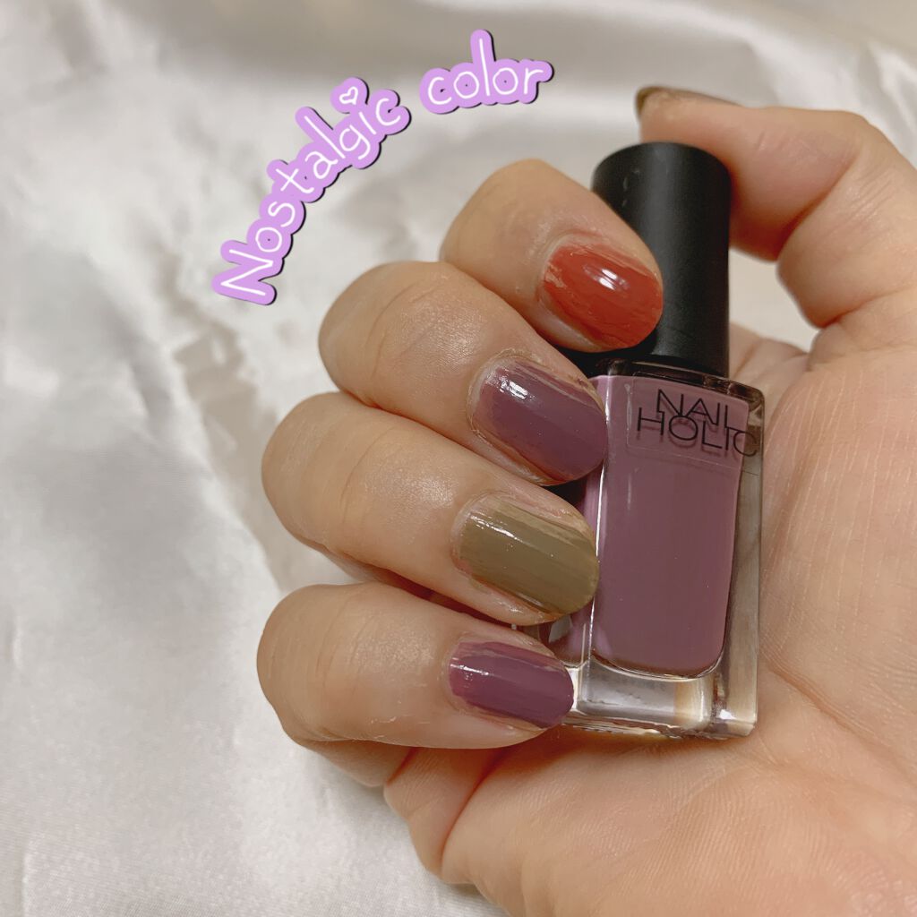 ネイルホリック Nostalgic color/ネイルホリック/マニキュアを使ったクチコミ(1枚目)