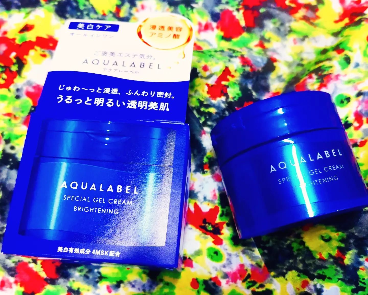 スペシャルジェルクリーム EX （ブライトニング） /アクアレーベル/オールインワン化粧品を使ったクチコミ（1枚目）