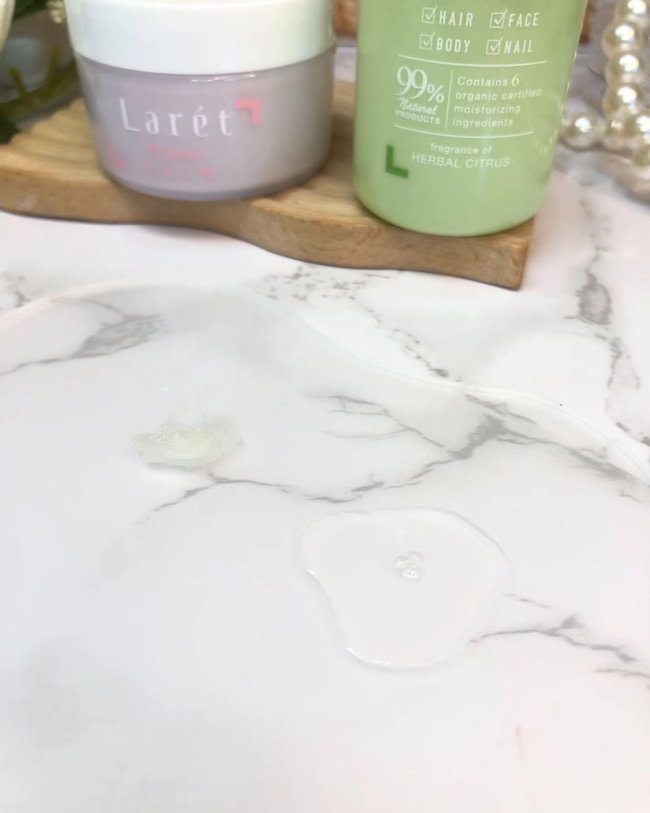 オーガニックバーム/Laret/ヘアバームを使ったクチコミ（2枚目）