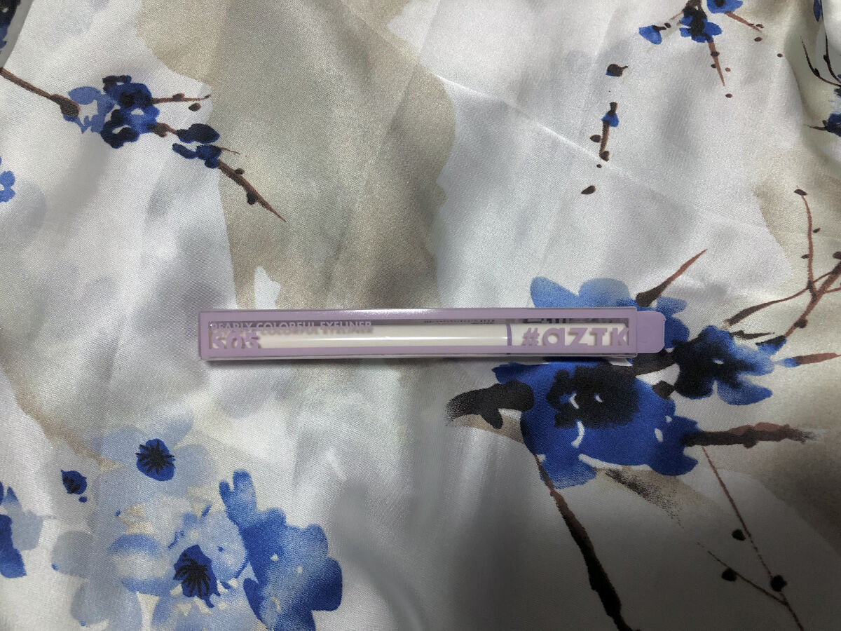 パールリキッドアイライナー S05パールパープル/aZTK/リキッドアイライナーを使ったクチコミ（1枚目）