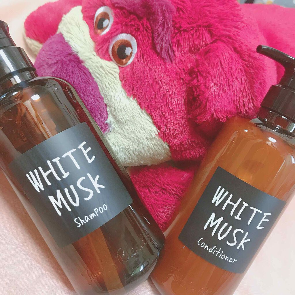 ホワイトムスク シャンプー／コンディショナー コンディショナーボトル（480g）/John's Blend/市販シャンプーを使ったクチコミ（1枚目）