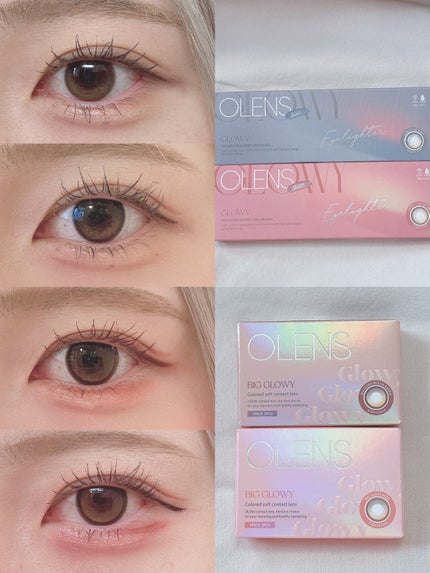 Glowy 1day/OLENS/ワンデー(1DAY)カラコンを使ったクチコミ(9枚目)
