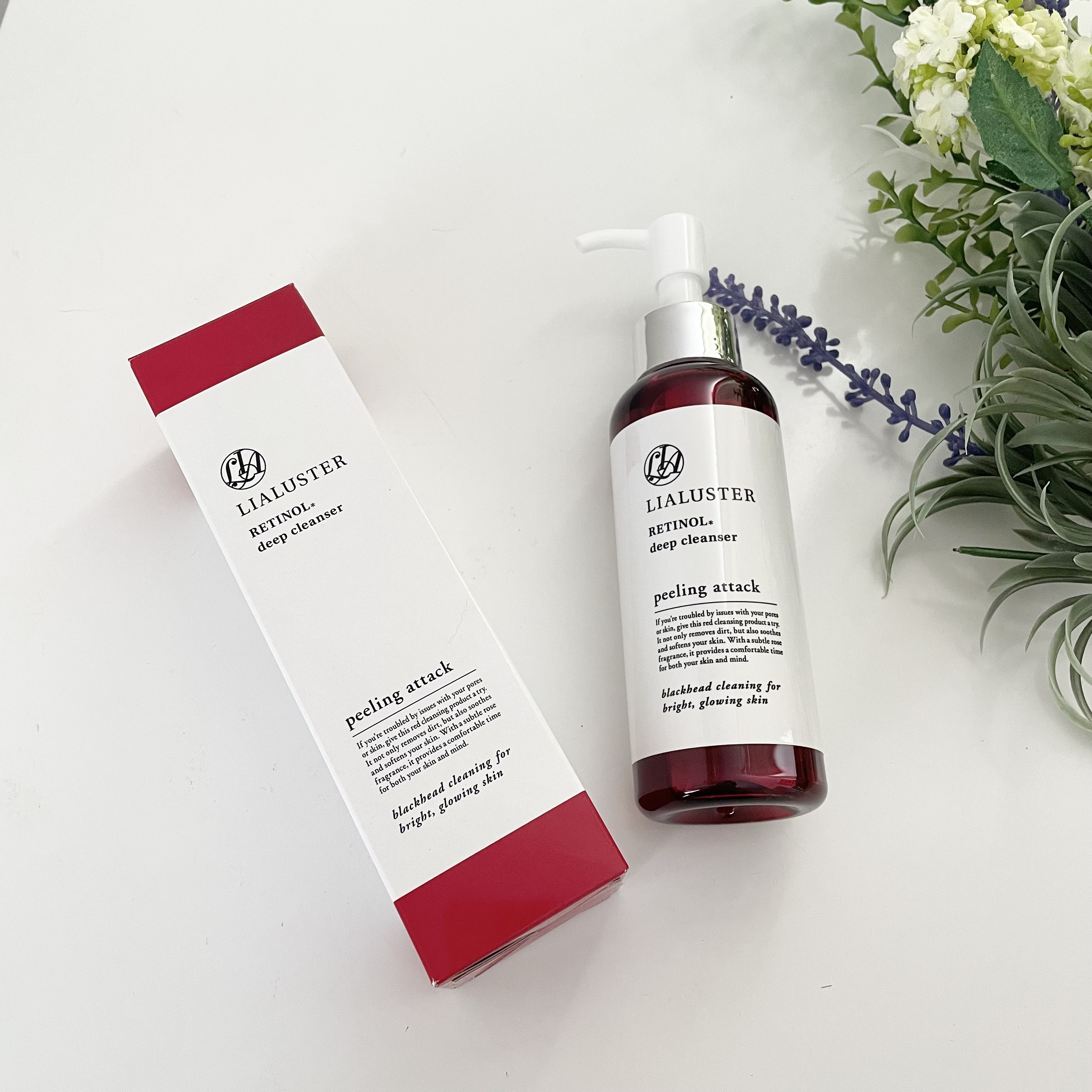 レチノールディープクレンザー/LIALUSTER/その他洗顔料を使ったクチコミ（1枚目）