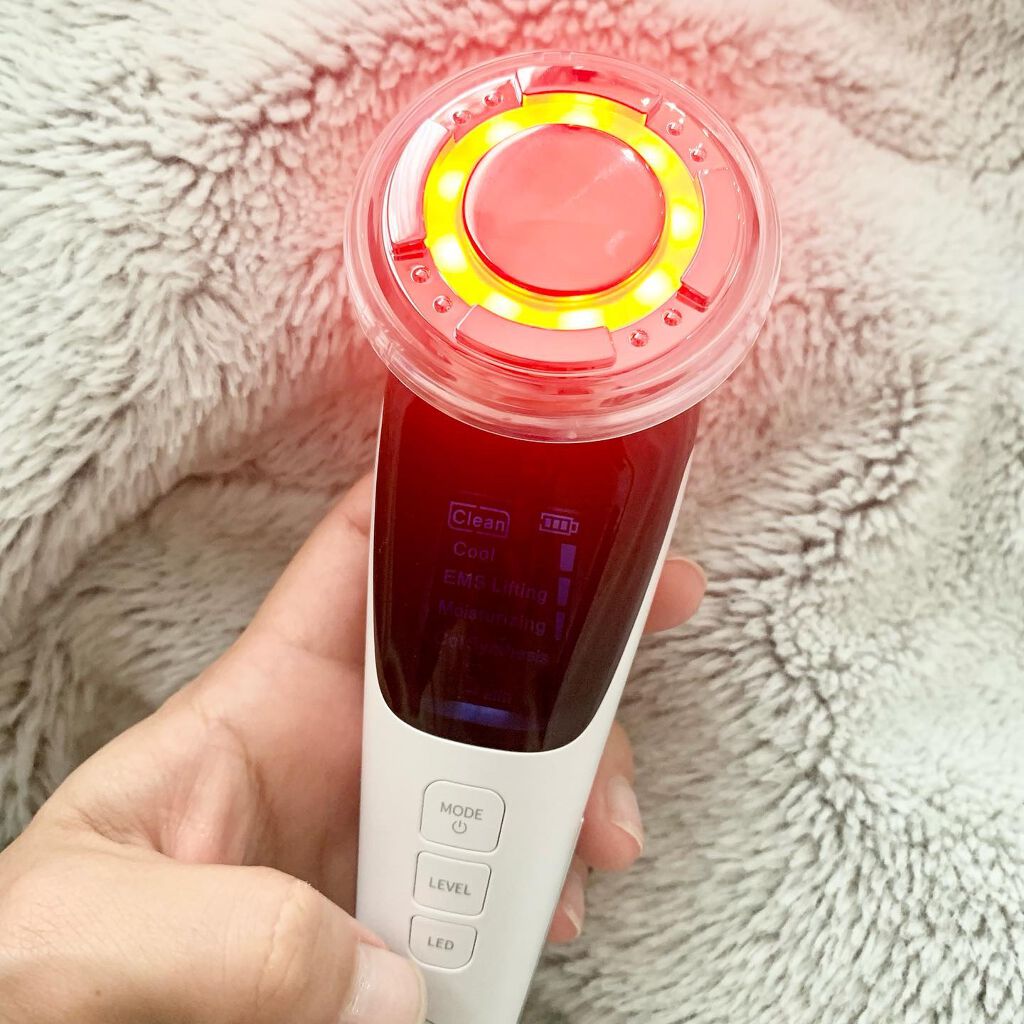 多機能温冷美顔器/ANLAN/美顔器・マッサージを使ったクチコミ(4枚目)