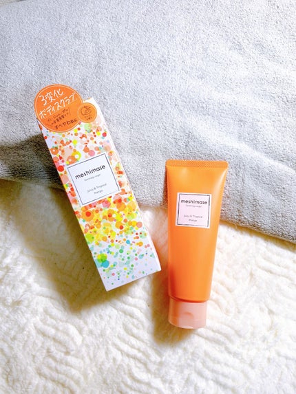 ゴマージュシュガー マンゴー/meshimase/ボディスクラブを使ったクチコミ(5枚目)