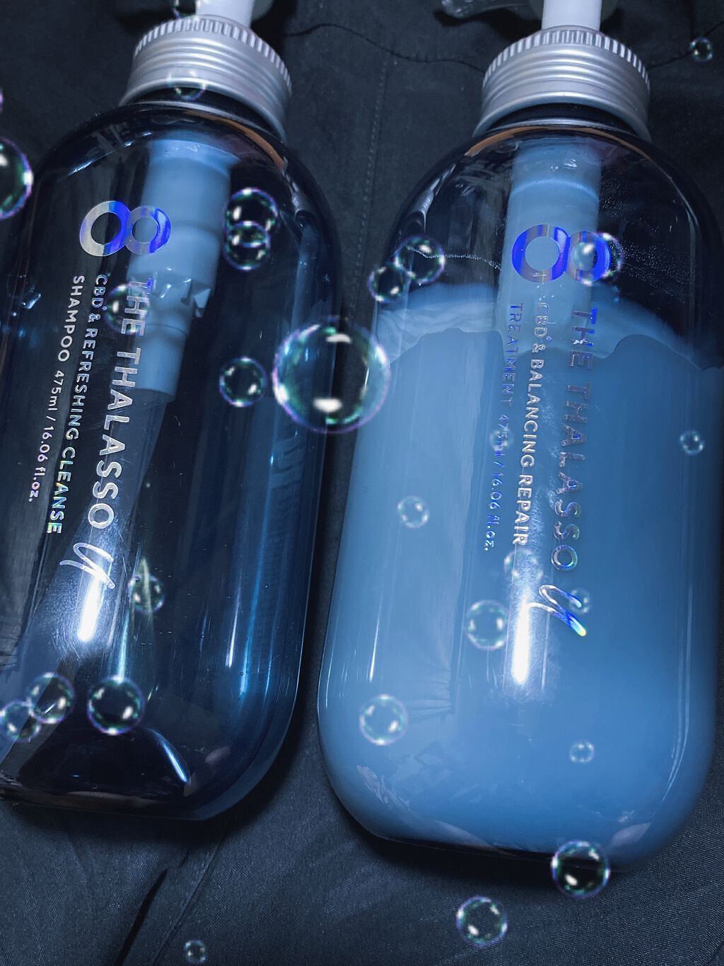 エイトザタラソ ユー CBD＆リフレッシング クレンズ 美容液シャンプー／CBD＆バランシング ダメージリペア 美容液ヘアトリートメント/エイトザタラソ/市販シャンプーを使ったクチコミ（1枚目）