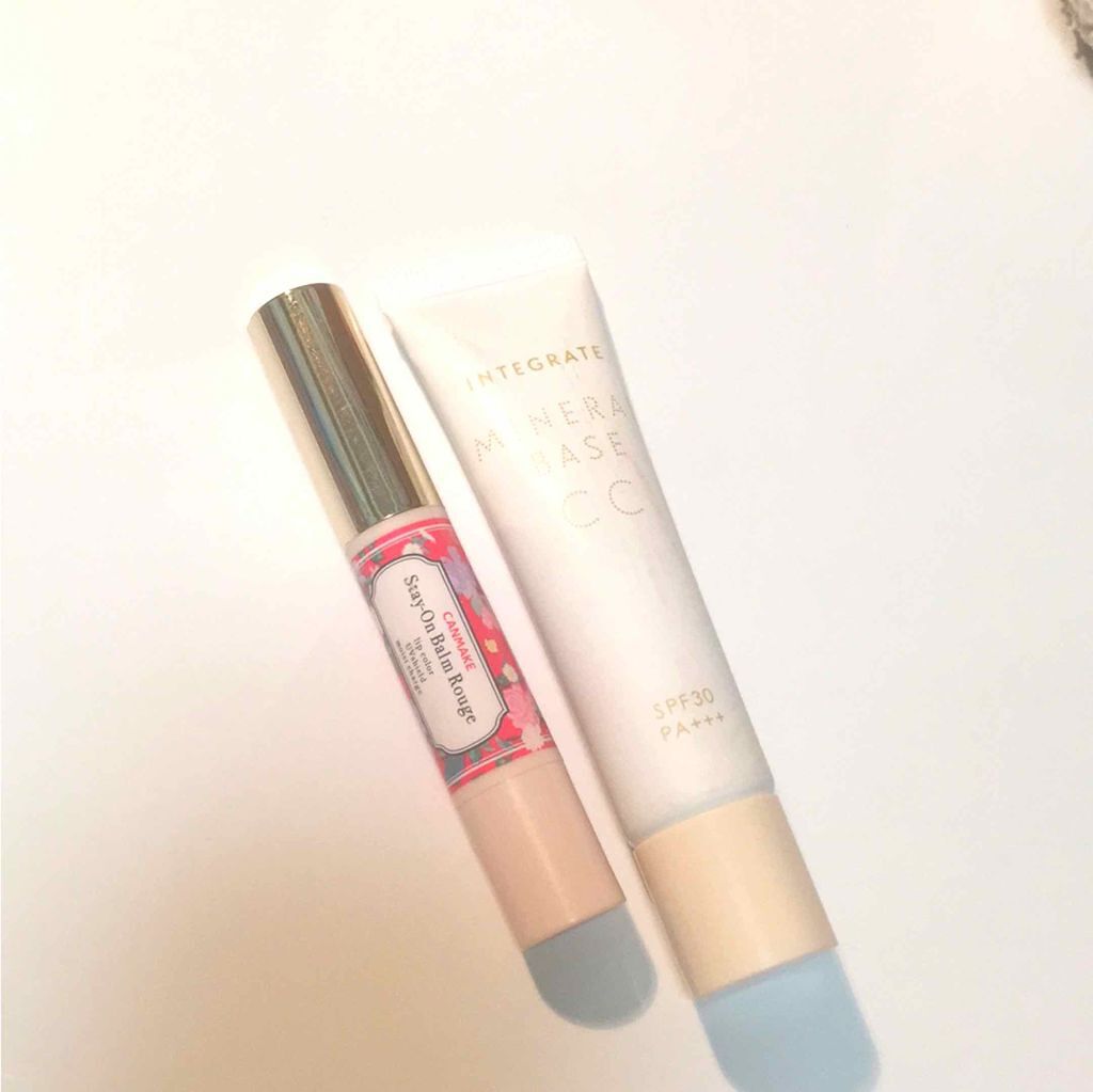 ミネラルベース CC/インテグレート/CCクリームを使ったクチコミ（1枚目）