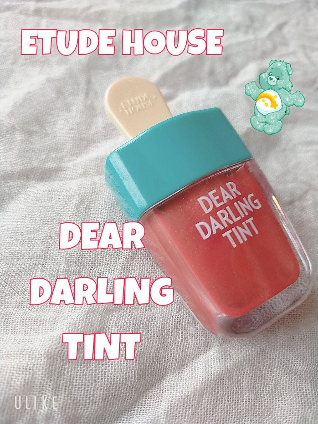 ディアダーリン ウォータージェルティント (アイスティント)/ETUDE/口紅を使ったクチコミ(1枚目)