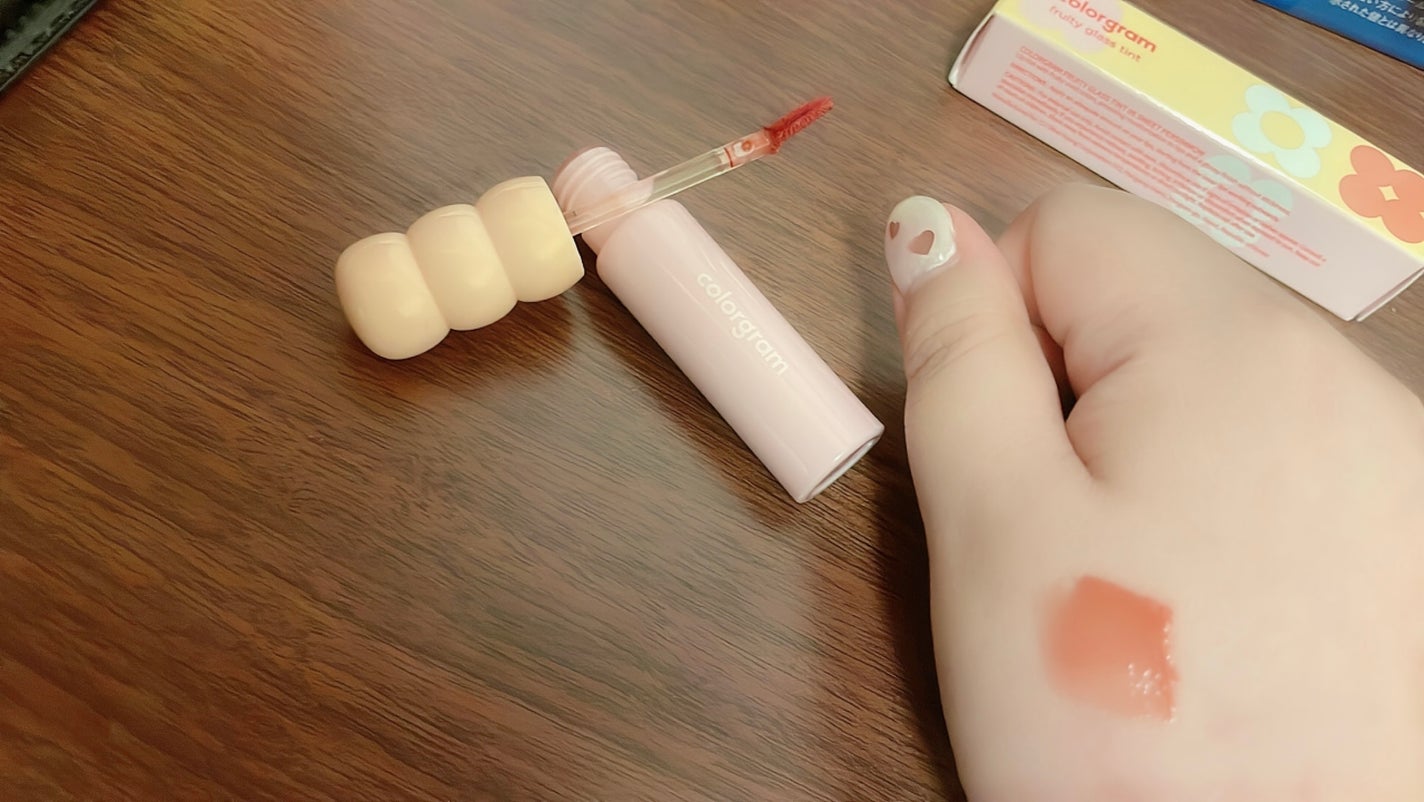 タンフルグラスティント/Colorgram/リップティントを使ったクチコミ(2枚目)