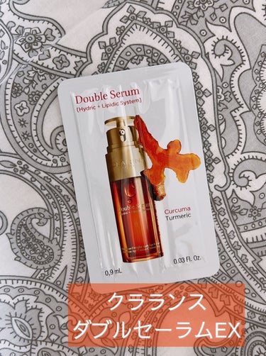 CLARINS ダブル セーラム EXのクチコミ「CLARINS　　ダブル セーラム EX


♛クラランスNo.1 エイジングケア美容液
♛コ.....」（1枚目）