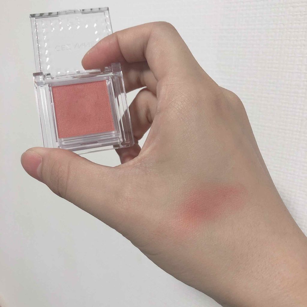 シングルカラーアイシャドウ 03 マットレッド/CEZANNE/単色アイシャドウを使ったクチコミ（3枚目）