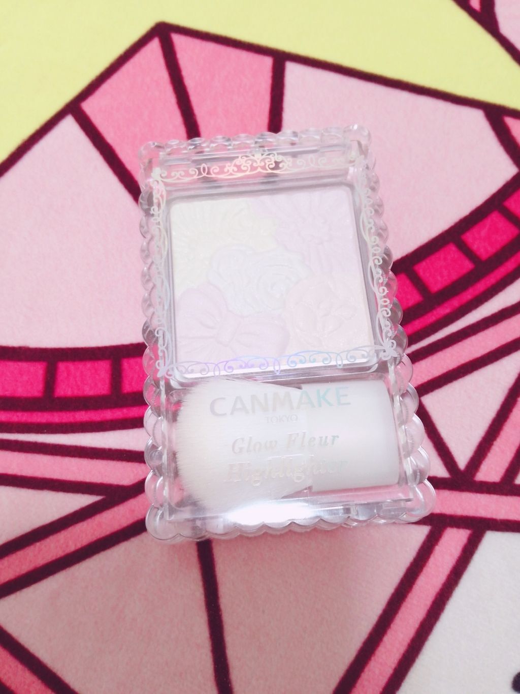 グロウフルールハイライター/キャンメイク/パウダーハイライトを使ったクチコミ(1枚目)