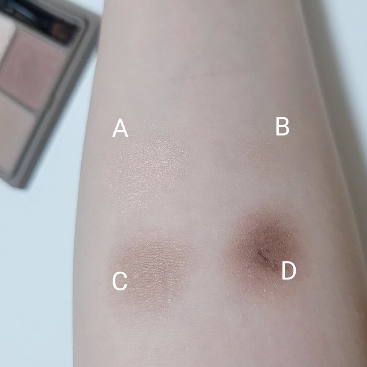 インザミラーアイパレット/Ririmew/アイシャドウパレットを使ったクチコミ（3枚目）