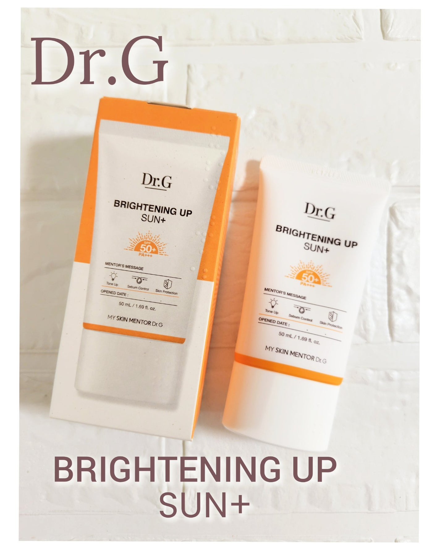 ブライトニングアップサンプラス/Dr.G/日焼け止めクリームを使ったクチコミ(1枚目)