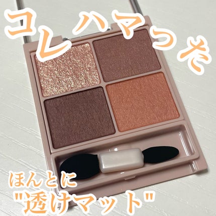 シルキースフレアイズ(マットタイプ)/キャンメイク/アイシャドウパレットを使ったクチコミ(1枚目)