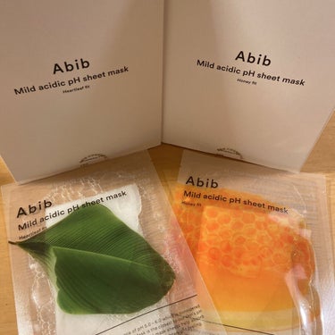 弱酸性pHシートマスク 柚子フィット/Abib /シートマスク・パックを使ったクチコミ（2枚目）