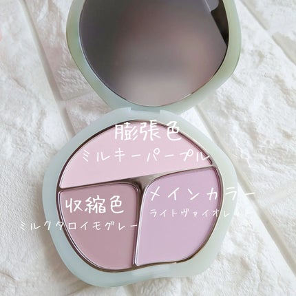 TIMAGE 3色チークパレット/TIMAGE/パウダーチークを使ったクチコミ(3枚目)