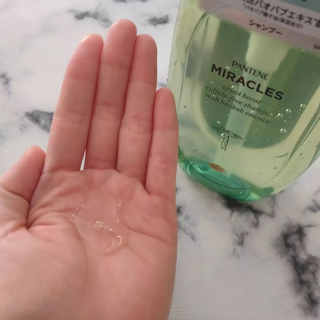 ミラクルズ うるおいブースト シャンプー/トリートメント/パンテーン/市販シャンプーを使ったクチコミ（2枚目）