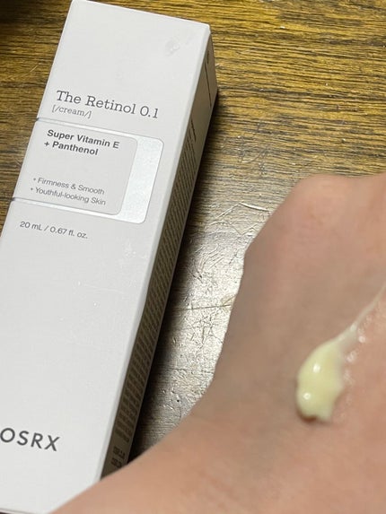 RXザ・レチノール0.1クリーム/COSRX/フェイスクリームを使ったクチコミ(2枚目)