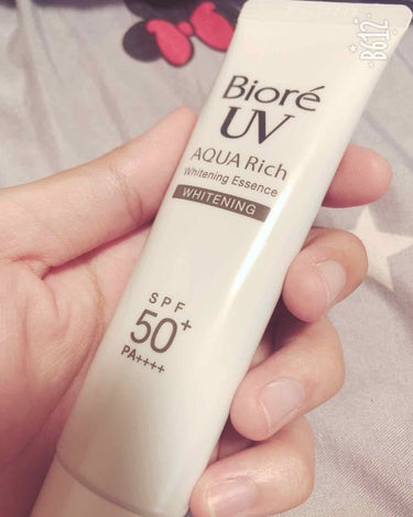 ビオレUV アクアリッチ 美白エッセンス SPF50+/ビオレ/日焼け止め・UVケアを使ったクチコミ（1枚目）