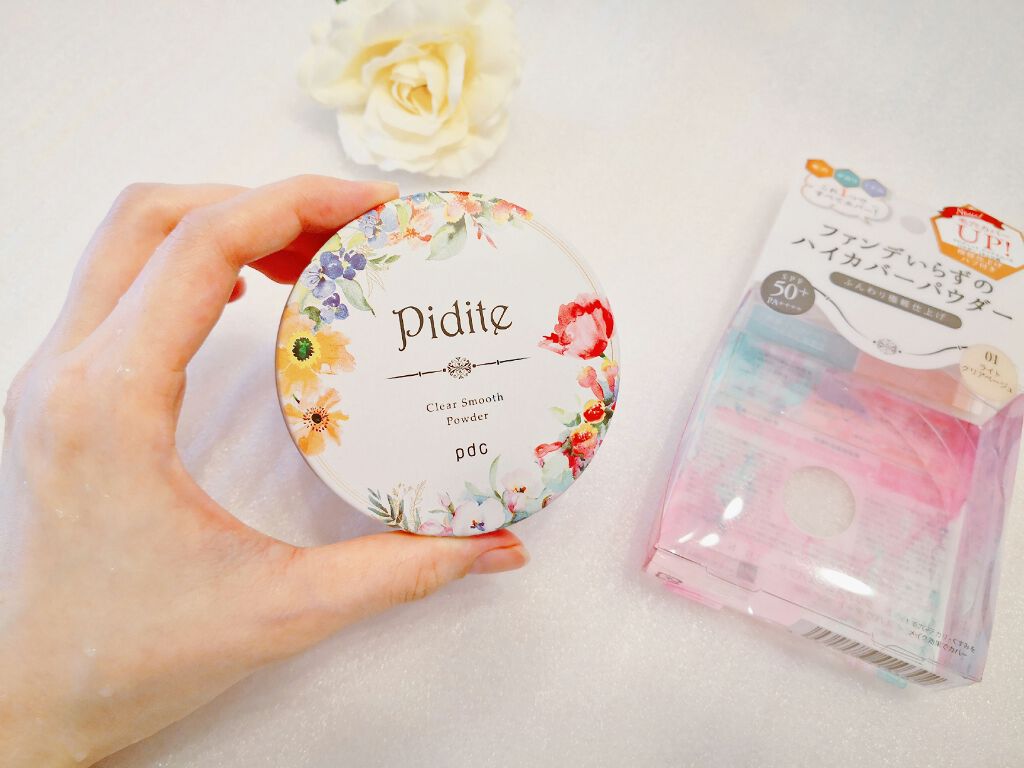 ピディット クリアスムースパウダー/pdc/プレストパウダーを使ったクチコミ(2枚目)