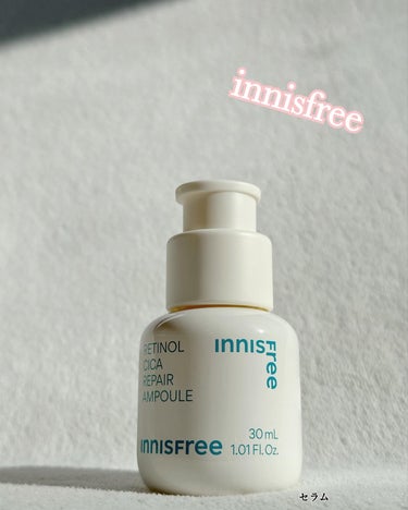 innisfree レチノール　シカ　リペア　セラムのクチコミ「@innisfreejapan 様の💕✨
韓国で発売後即完売！日本でも2022年2月の発売以降.....」（1枚目）