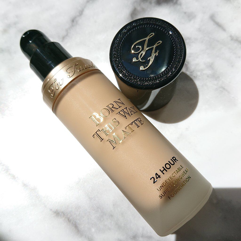 ボーン ディス ウェイ アンディテクタブル ミディアム／フルカバレッジ ファンデーション/Too Faced/リキッドファンデーションを使ったクチコミ（2枚目）