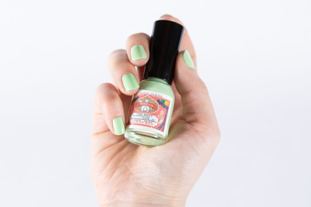 胡粉ネイル あめちゃんシリーズ  青りんご