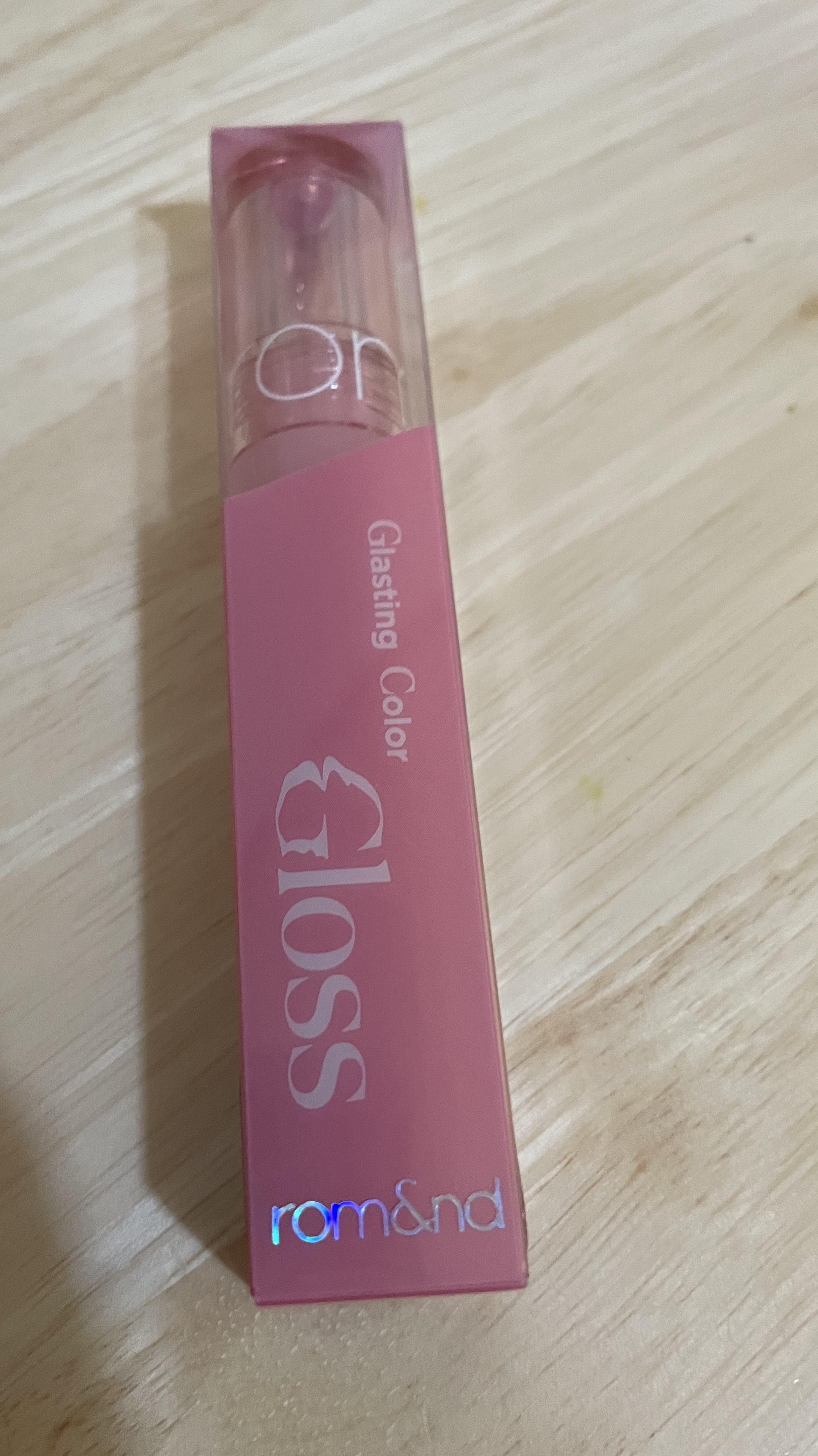 グラスティングカラーグロス/rom&nd/リップグロスを使ったクチコミ（1枚目）