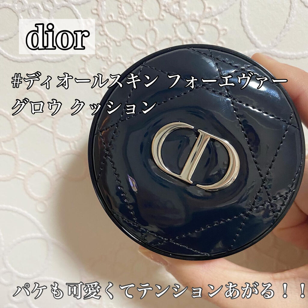 ディオールスキン フォーエヴァー グロウ クッション 1N ニュートラル/Dior/クッションファンデーションを使ったクチコミ（2枚目）