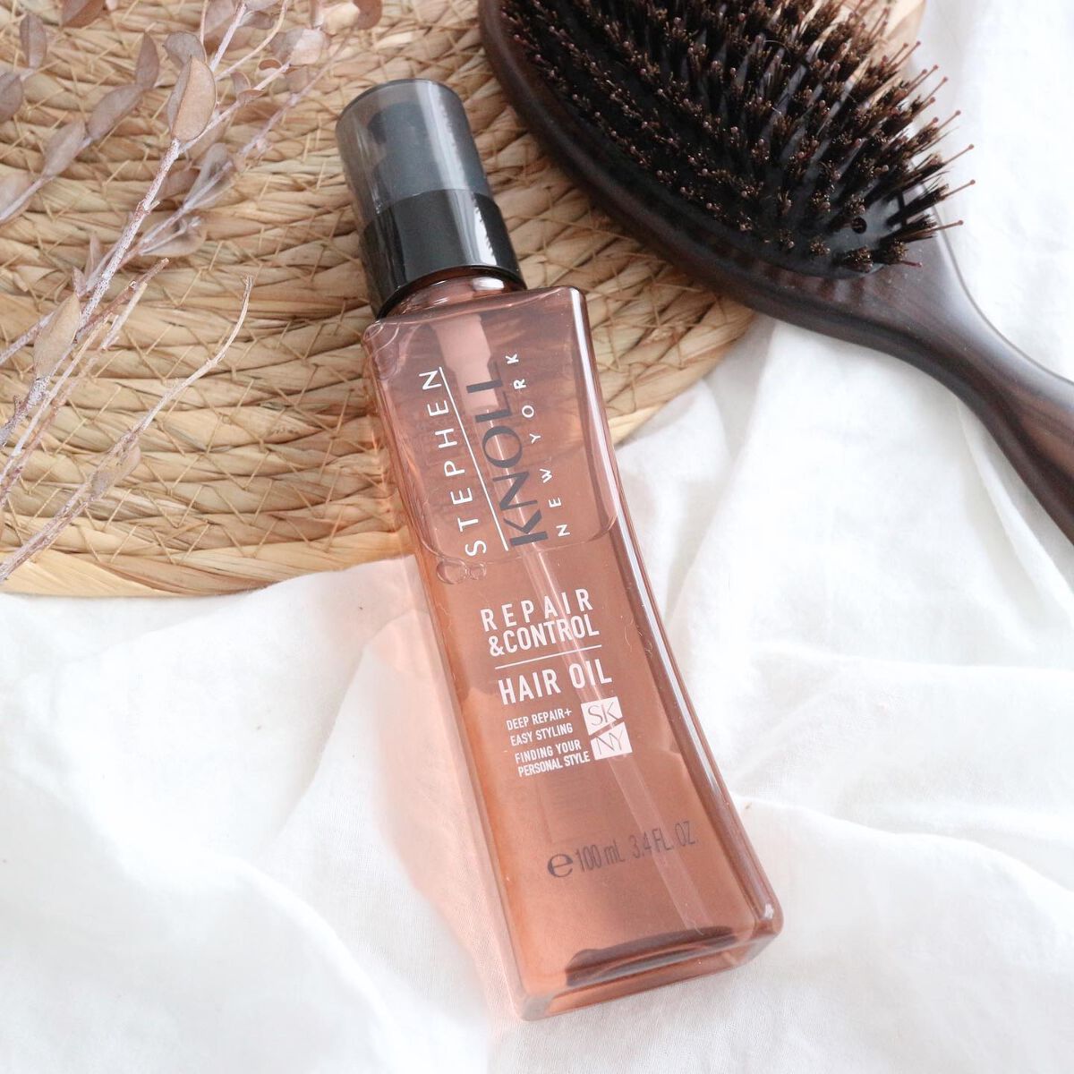カラーコントロール ヘアオイル Ｗ/スティーブンノル ニューヨーク/ヘアオイルを使ったクチコミ（1枚目）