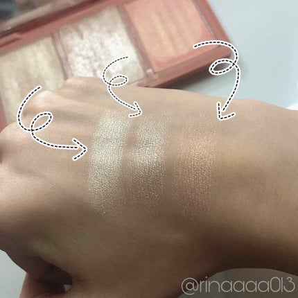3CE STROBING SKIN PALETTE/3CE/パウダーハイライトを使ったクチコミ(4枚目)