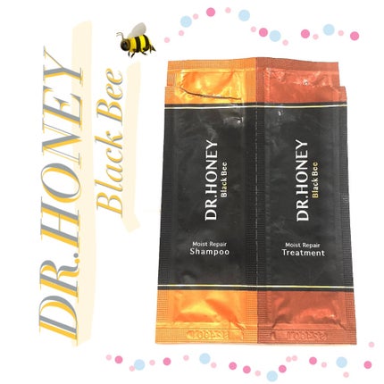 DRハニー ブラックビー モイスト リペア シャンプー/ヘアトリートメント/DR.HONEY/市販シャンプーを使ったクチコミ(1枚目)