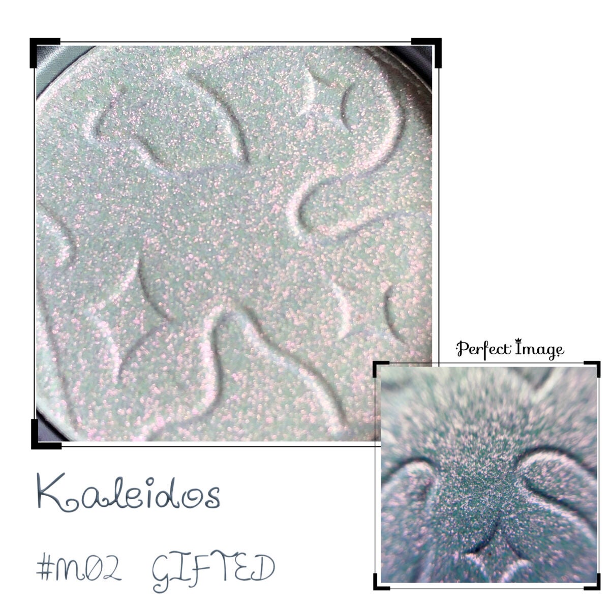 space age highlighter/Kaleidos Makeup/パウダーハイライトを使ったクチコミ(5枚目)