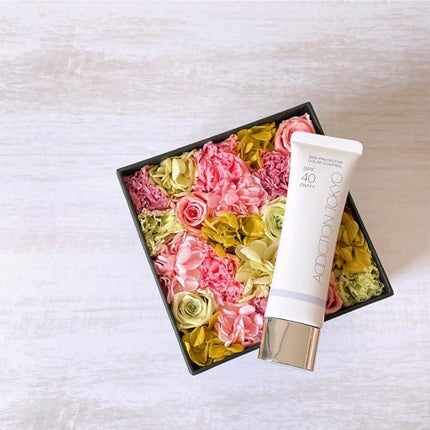 アディクション スキンプロテクター カラーコントロール SPF 40 PA+++/ADDICTION/化粧下地を使ったクチコミ(2枚目)