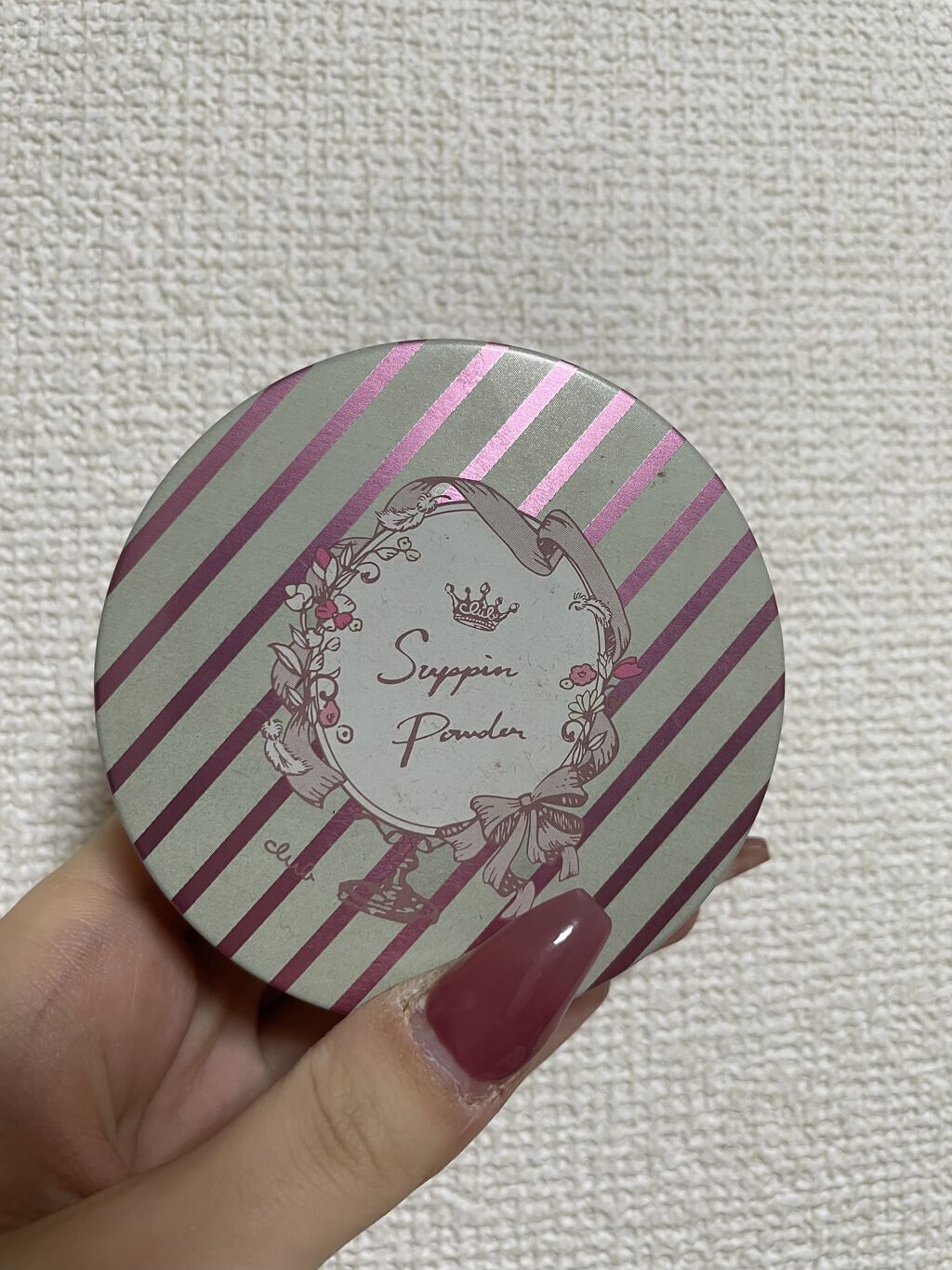 すっぴんパウダー B サクラスウィートソローの香り 2022/クラブ/プレストパウダーを使ったクチコミ（1枚目）