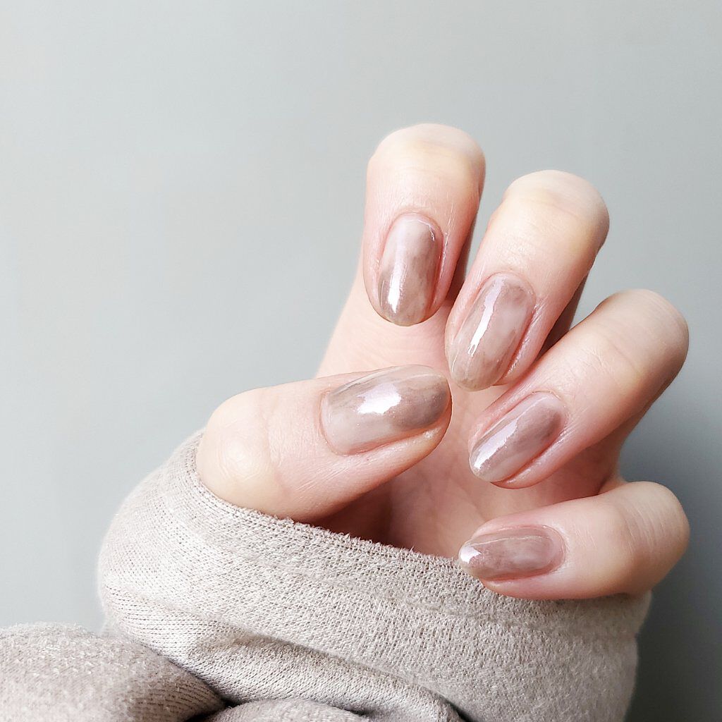 グロッシーコート/スキューズミー/オールインワンネイルを使ったクチコミ（3枚目）