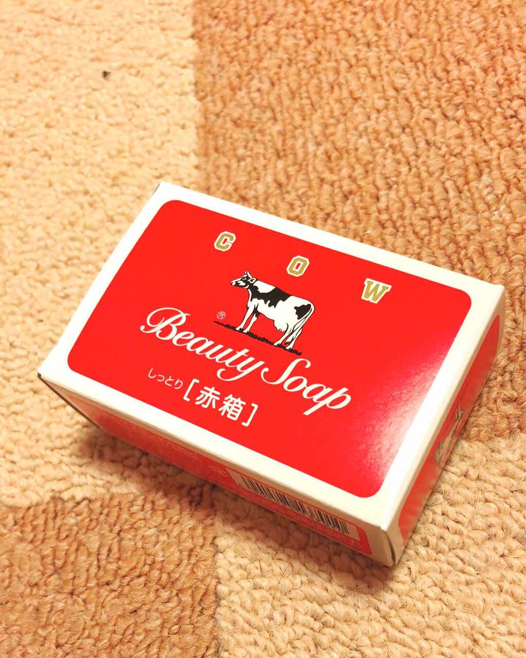 赤箱 (しっとり)/カウブランド/洗顔石鹸を使ったクチコミ（1枚目）