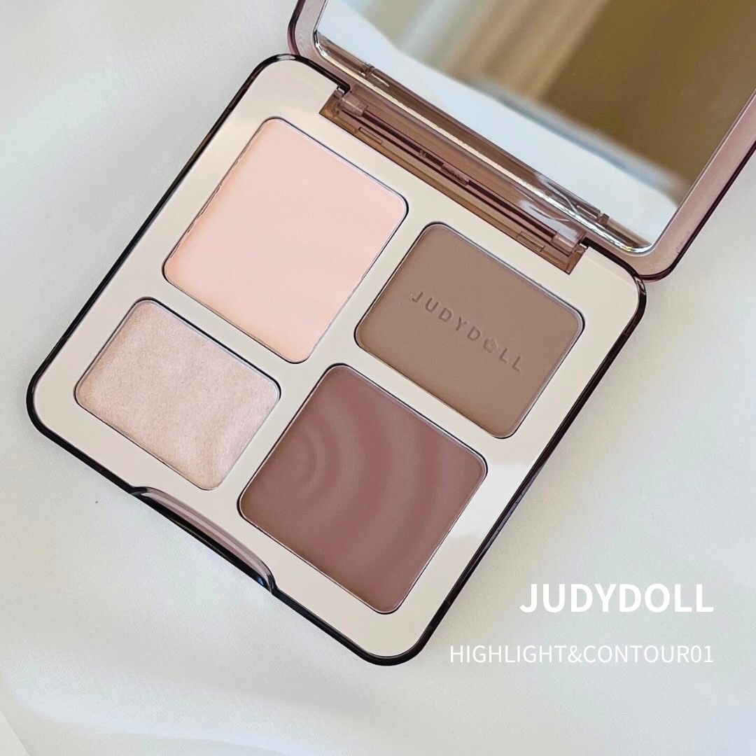 JUDYDOLL メリハリマスターパレット/JUDYDOLL/パウダーハイライトを使ったクチコミ（1枚目）