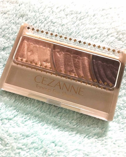 トーンアップアイシャドウ/CEZANNE/アイシャドウパレットを使ったクチコミ(1枚目)