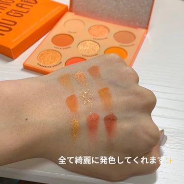 ORANGE YOU GLAD/ColourPop/パウダーアイシャドウを使ったクチコミ（3枚目）