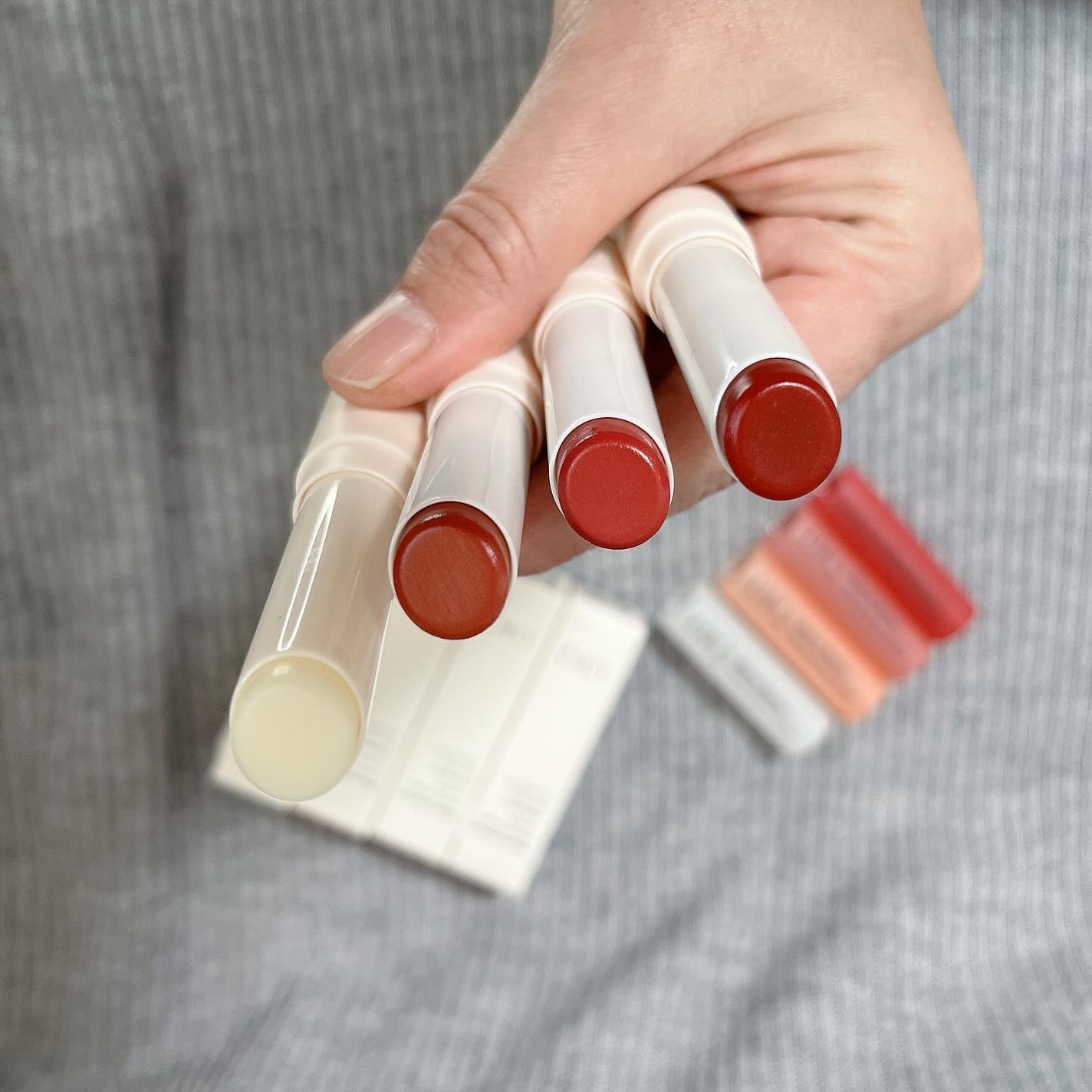 バイオームバリアメルティングモイスチャーリップバーム/UIQ/リップバームを使ったクチコミ(7枚目)