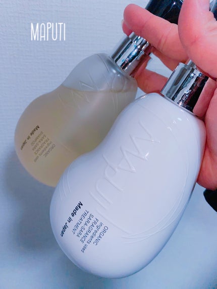 オーガニックフレグランスサラサラシャンプー/トリートメント MAPUTI/MAPUTI/シャンプー・コンディショナーを使ったクチコミ(1枚目)