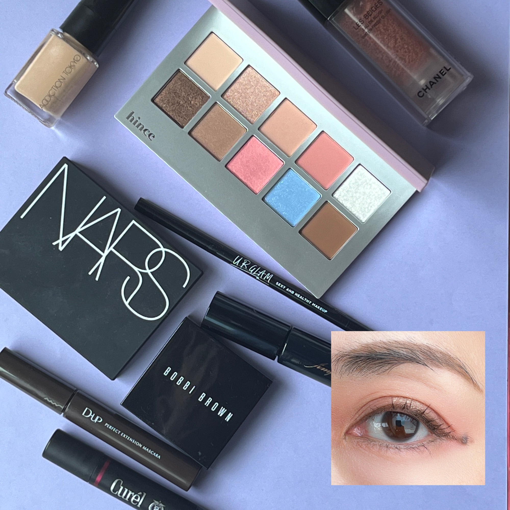 アイブロウ カラーマスカラ 01　ゴールドベージュ/Amplitude/眉マスカラを使ったクチコミ（1枚目）