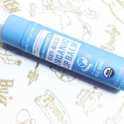 マジック オーガニックリップバーム ベビーマイルド/ドクターブロナー/リップバームを使ったクチコミ(1枚目)