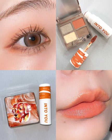 アニマルアイシャドウ(4シェード)/ZEESEA/アイシャドウパレットを使ったクチコミ(4枚目)