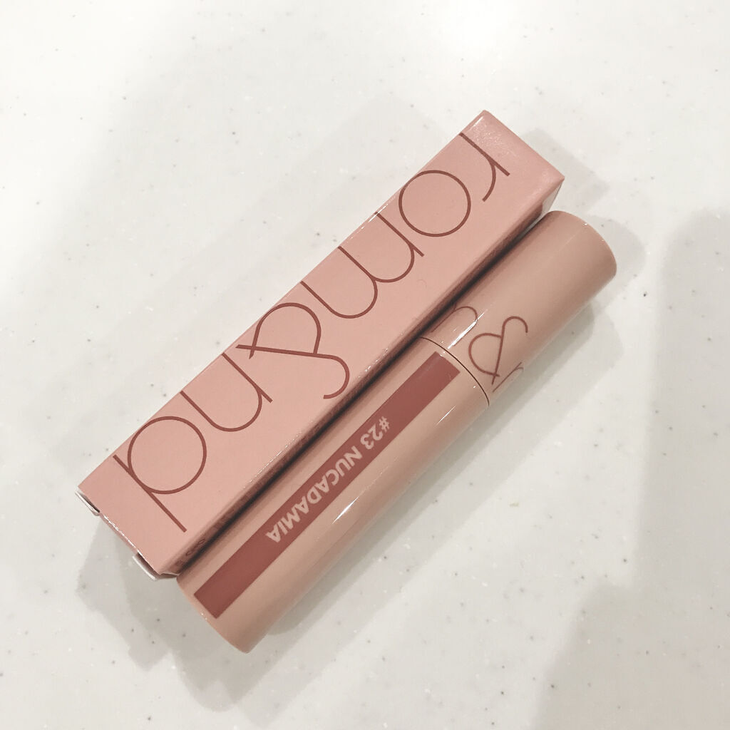 ジューシーラスティングティント/rom&nd/リップティントを使ったクチコミ（1枚目）