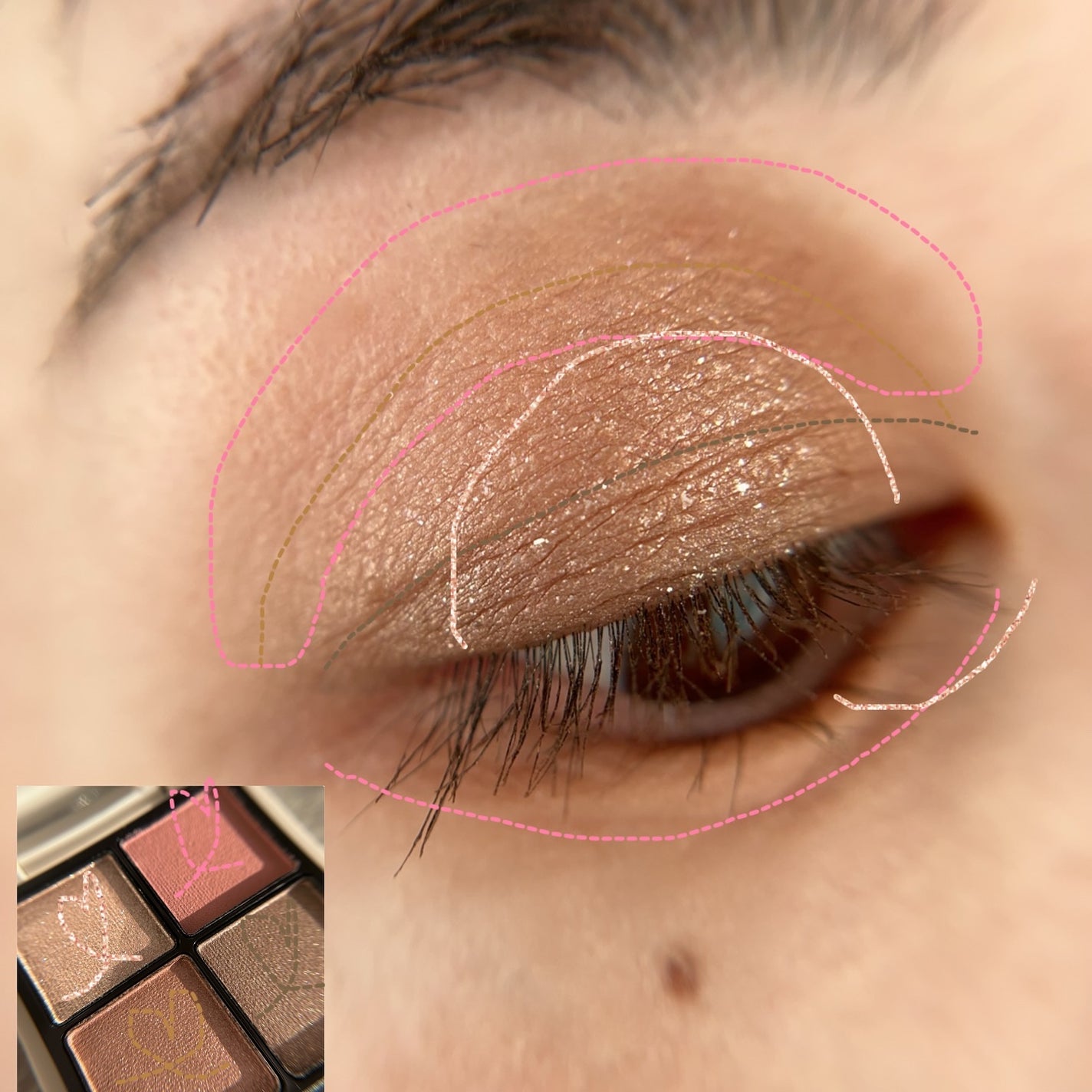 ゆかぴ on LIPS 「【RMK】✔️シンクロマティックアイシャドウパレットEX-12..」(7枚目)